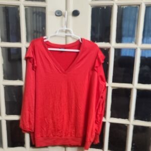 Torrid  V-Neck Sweatshirt